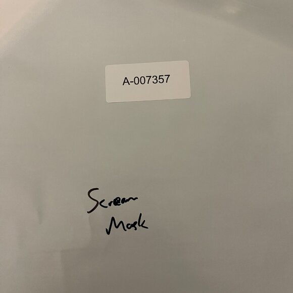 Ghostface Mask Scream Poly Shroud Halloween - Picture 7 of 7